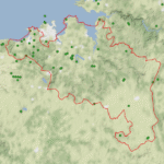 Distribución Euphydrias aurinia na Reserva de Biosfera MCeTM