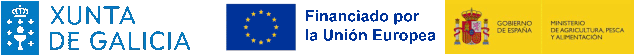 Logotipos Xunta de Galicia-Unión Europea-Ministerio Agricultura, Pesca y Alimentación