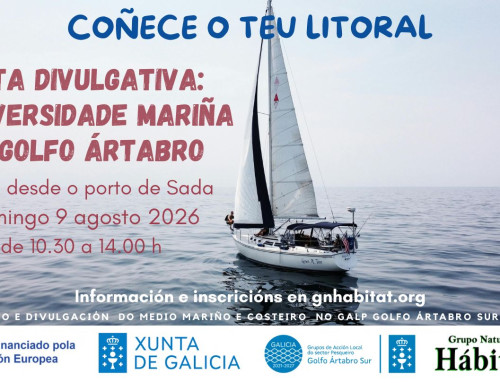 Ruta divulgativa: biodiversidade mariña do Golfo Ártabro